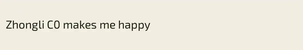 Zhongli C0 makes me happy